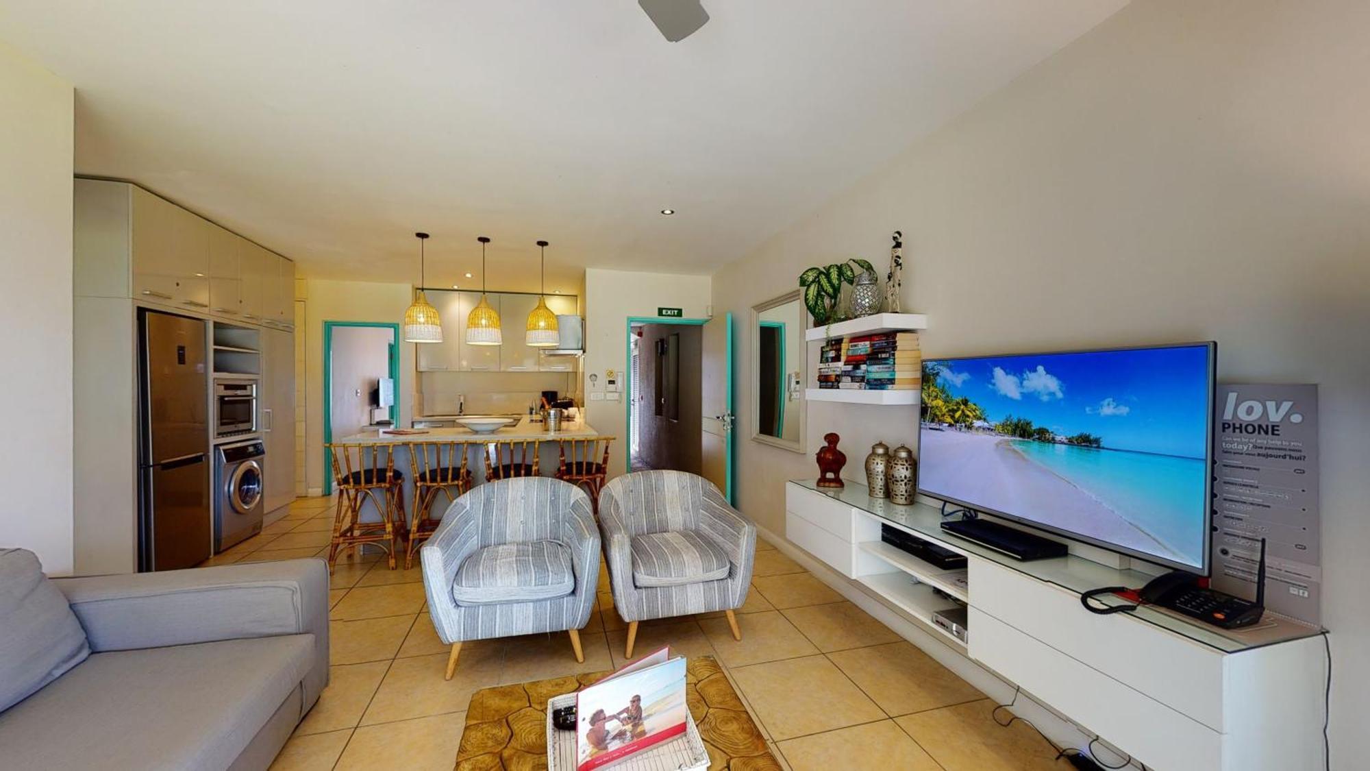Bon Azur Beachfront Suites & Penthouses With Lov Trou aux Biches Bagian luar foto