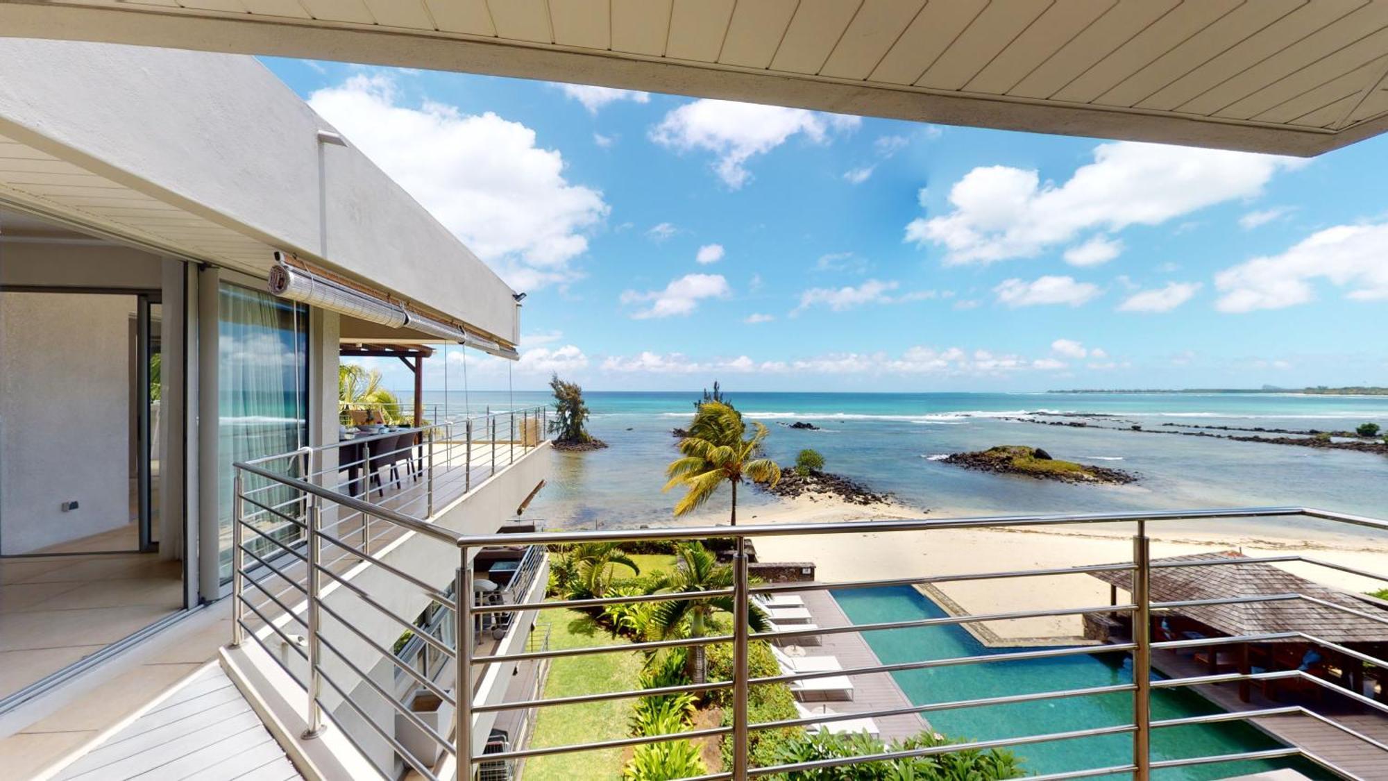 Bon Azur Beachfront Suites & Penthouses With Lov Trou aux Biches Bagian luar foto