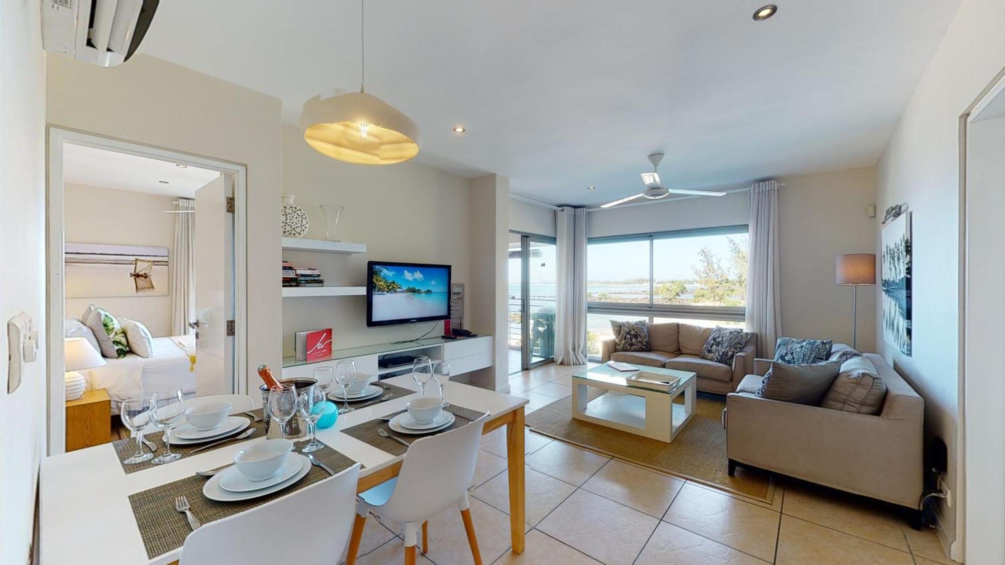 Bon Azur Beachfront Suites & Penthouses With Lov Trou aux Biches Bagian luar foto