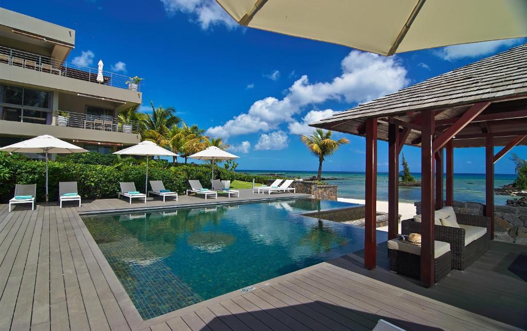 Bon Azur Beachfront Suites & Penthouses With Lov Trou aux Biches Bagian luar foto