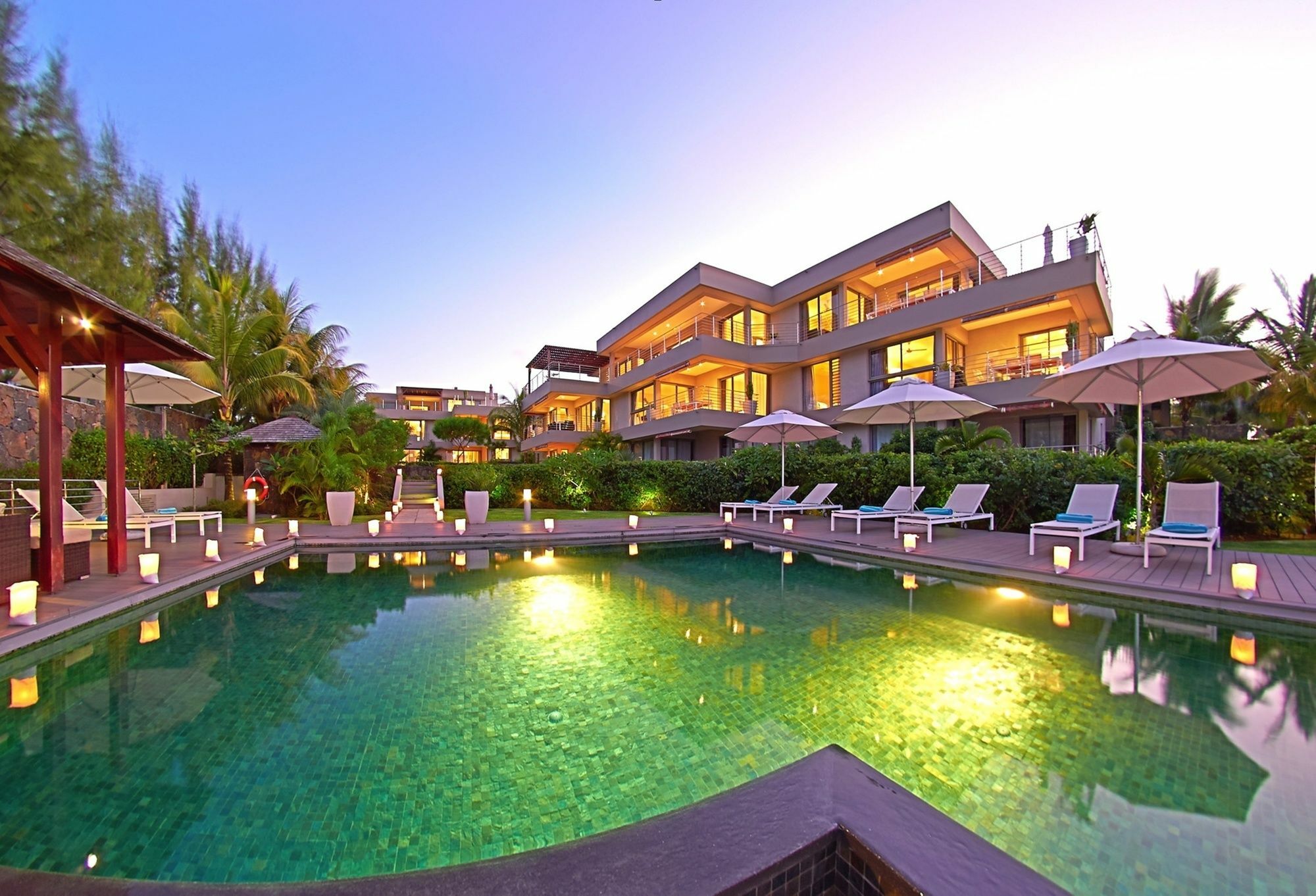 Bon Azur Beachfront Suites & Penthouses With Lov Trou aux Biches Bagian luar foto