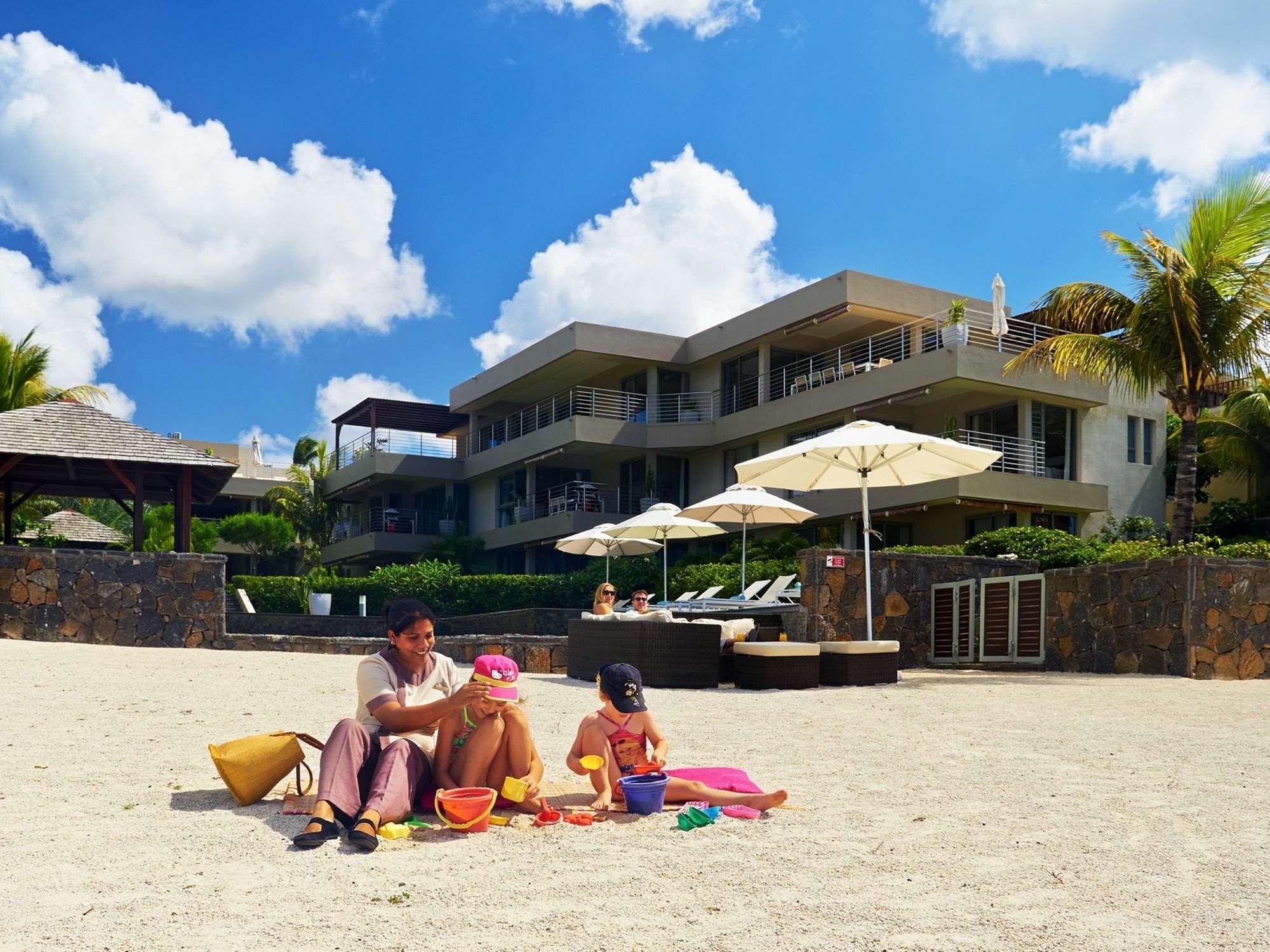 Bon Azur Beachfront Suites & Penthouses With Lov Trou aux Biches Bagian luar foto